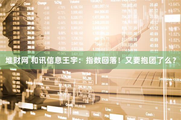 堆财网 和讯信息王宇：指数回落！又要抱团了么？