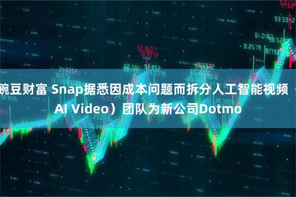 豌豆财富 Snap据悉因成本问题而拆分人工智能视频（AI Video）团队为新公司Dotmo