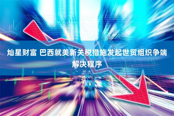 灿星财富 巴西就美新关税措施发起世贸组织争端解决程序